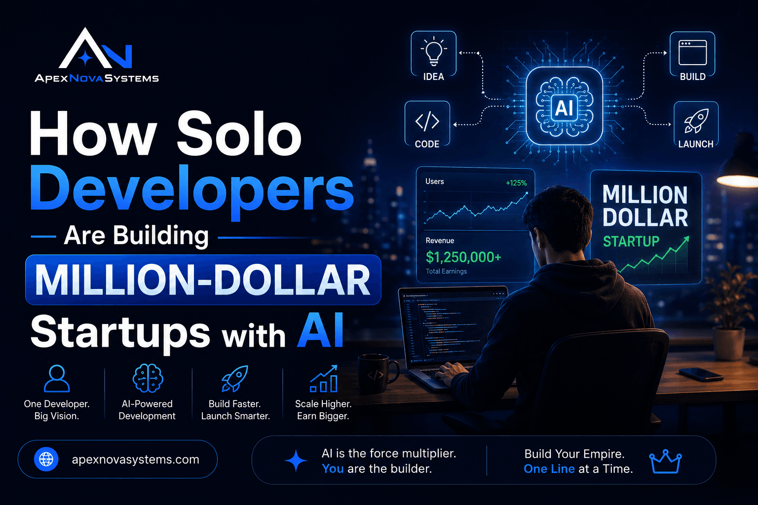 How Solo Developers Are Building Million-Dollar Startups with AI